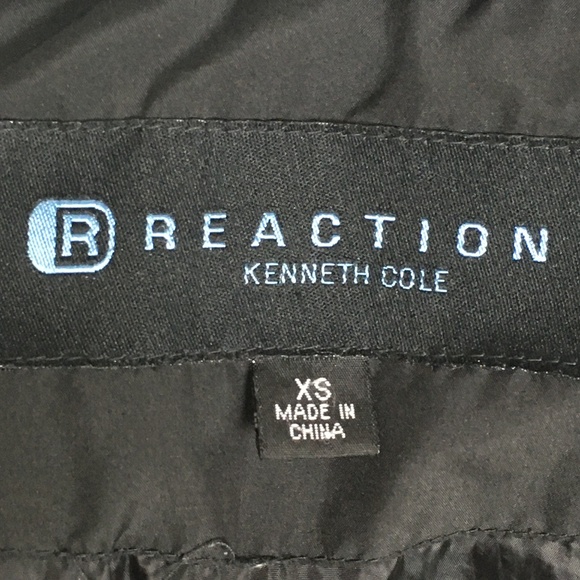 Kenneth Cole Reaction Black Down Puffer Jacket - Picture 5 of 8